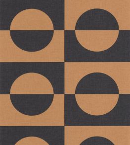 Etendu Wallpaper by Caselio Noir Beige Etendu Wallpaper by Caselio Noir Beige