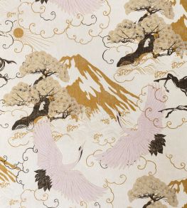 Eternal Toile Wallpaper by Wendy Morrison Pink & Gold Eternal Toile Wallpaper by Wendy Morrison Pink & Gold