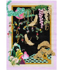 Eternity Dark Rug by Wendy Morrison Multi Eternity Dark Rug by Wendy Morrison Multi