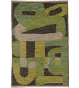 Events and Relationships by Kate Blee Rug by CF Editions Grass