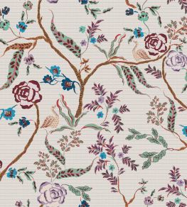 Eversley Fabric by Parker & Jules Verdigris