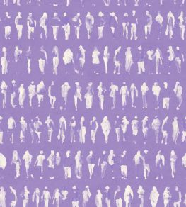 Executives Wallpaper by Tres Tintas Lilac