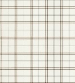 Ezra Plaid Wallpaper by Scalamandre Mocha