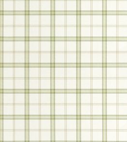 Ezra Plaid Wallpaper by Scalamandre Olive