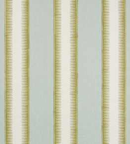 Ezra Stripe Fabric by Jane Churchill Aqua/Lime Ezra Stripe Fabric by Jane Churchill Aqua/Lime