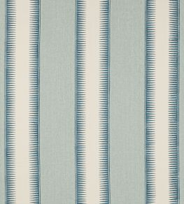 Ezra Stripe Fabric by Jane Churchill Blue Ezra Stripe Fabric by Jane Churchill Blue
