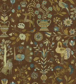 Fable Garden Wallpaper by Josephine Munsey Brown Fable Garden Wallpaper by Josephine Munsey Brown