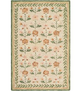 Fairfax Rug by Livabliss Green/Rosewood Fairfax Rug by Livabliss Green/Rosewood