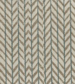 Fairford Fabric by Nina Campbell Beige/Teal