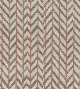 Fairford Fabric by Nina Campbell Taupe/Coral Fairford Fabric by Nina Campbell Taupe/Coral