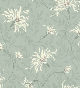 Fairhaven Wallpaper by 1838 Wallcoverings Duck Egg Blue