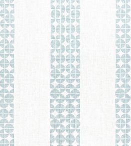 Fairmont Stripe Embroidery Fabric by Anna French Soft Blue Fairmont Stripe Embroidery Fabric by Anna French Soft Blue