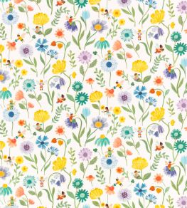 Fairy Garden Fabric by Villa Nova Yellow