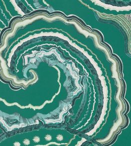 Fantasia Wallpaper by Romo Malachite Fantasia Wallpaper by Romo Malachite