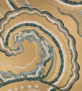 Fantasia Wallpaper by Romo Vintage Gold Fantasia Wallpaper by Romo Vintage Gold