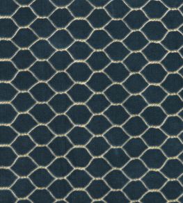 Faraday Velvet Fabric by Sanderson Atlantic Faraday Velvet Fabric by Sanderson Atlantic