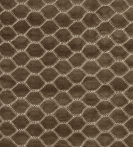 Faraday Velvet Fabric by Sanderson Walnut Faraday Velvet Fabric by Sanderson Walnut