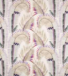 Farrah Fabric by Romo Lilac Ash