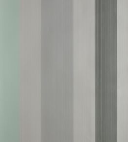 Chromatic Stripe Wallpaper by Farrow & Ball Chappell Green Chromatic Stripe Wallpaper by Farrow & Ball Chappell Green