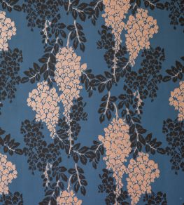 Wisteria Wallpaper by Farrow & Ball Stiffkey Blue Wisteria Wallpaper by Farrow & Ball Stiffkey Blue