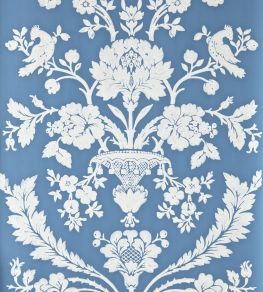 St Antoine Wallpaper by Farrow & Ball Lulworth Blue