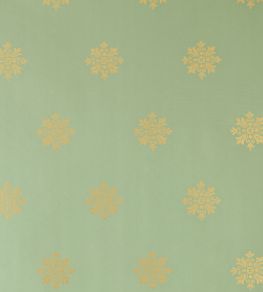 Brockhampton Star Wallpaper by Farrow & Ball Calke Green