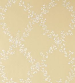 Toile Trellis Wallpaper by Farrow & Ball Dorset Cream