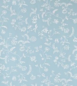 Uppark Wallpaper by Farrow & Ball Blue Ground Uppark Wallpaper by Farrow & Ball Blue Ground