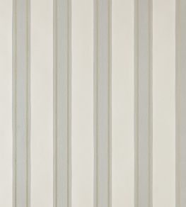 Block Print Stripe Wallpaper by Farrow & Ball Lamp Room Gray
