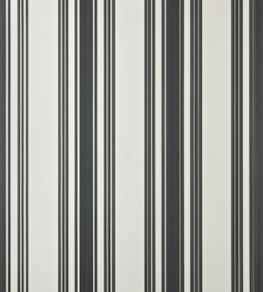 Tented Stripe Wallpaper by Farrow & Ball Off-Black Tented Stripe Wallpaper by Farrow & Ball Off-Black
