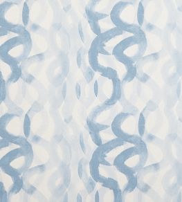 Fathom Wallpaper by Christopher Farr Cloth Cobalt