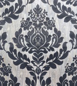 Faversham Wallpaper by 1838 Wallcoverings Charcoal Black Faversham Wallpaper by 1838 Wallcoverings Charcoal Black