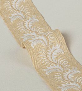 Feather Braid Trimming by Colefax and Fowler Yellow Feather Braid Trimming by Colefax and Fowler Yellow