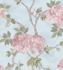 Feather Palm Wallpaper by Brand McKenzie Sky Blue Feather Palm Wallpaper by Brand McKenzie Sky Blue