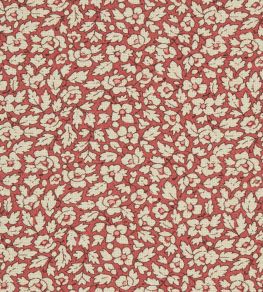 Feather Petals Fabric by Liberty Red Lac Feather Petals Fabric by Liberty Red Lac