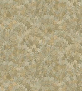 Feijoa Wallpaper by Casamance Amande