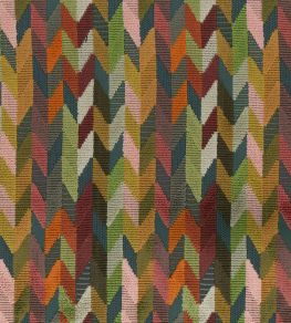 Felicia Fabric by Osborne & Little Brick/Olive/Ginger