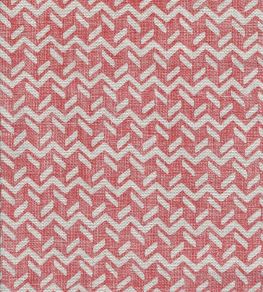 Chiltern Fabric by Fermoie Red Chiltern Fabric by Fermoie Red