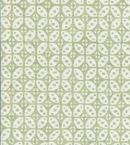 Hamble Fabric by Fermoie Green Hamble Fabric by Fermoie Green