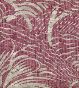 Savernake Fabric by Fermoie Raspberry Savernake Fabric by Fermoie Raspberry
