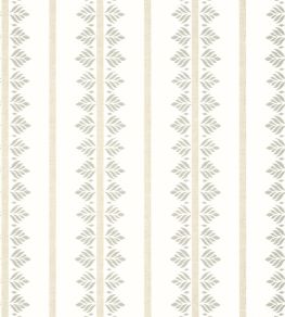 Fern Stripe Wallpaper by Anna French Beige