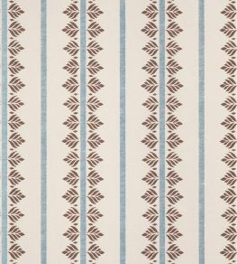 Fern Stripe Wallpaper by Anna French Brown/Slate