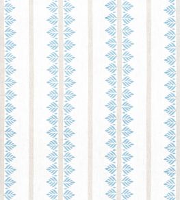Fern Stripe Fabric by Anna French Spa Blue