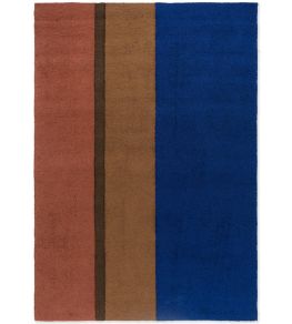 Festival Stripe Rug by Brink & Campman Blue
