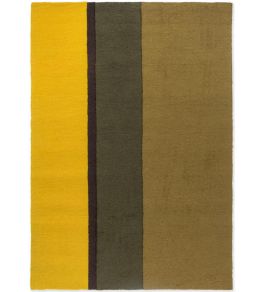 Festival Stripe Rug by Brink & Campman Yellow