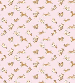 Fete De Chien Wallpaper by Scalamandre Ballerina Pink And Honey Fete De Chien Wallpaper by Scalamandre Ballerina Pink And Honey