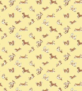 Fete De Chien Wallpaper by Scalamandre Lemon And Siena Fete De Chien Wallpaper by Scalamandre Lemon And Siena