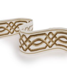 Fete Key Braid Trimming by James Hare Sultan Gold