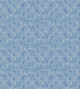 Feuille Wallpaper by Farrow & Ball Parma Gray / Cooks Blue