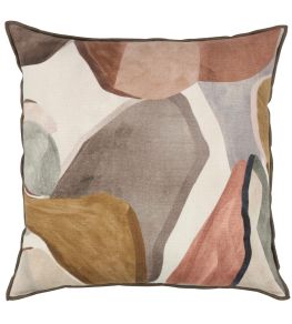 Figura Cushion 55 x 55cm by Black Edition Mehndi Figura Cushion 55 x 55cm by Black Edition Mehndi